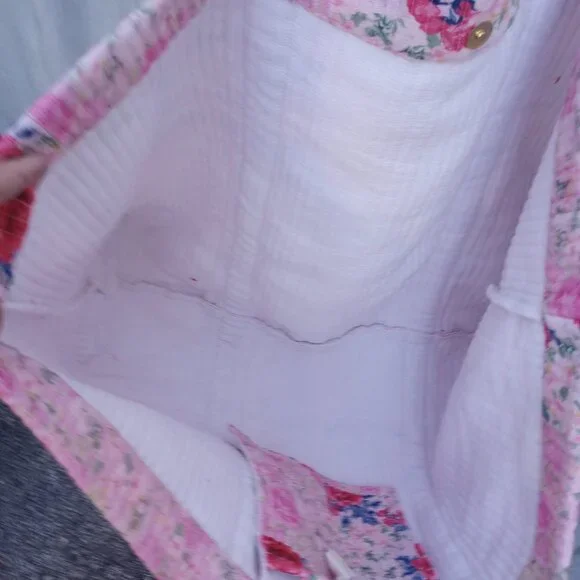 LoveShackFancy large tote bag Cyndi Roses - Picture 6 of 8